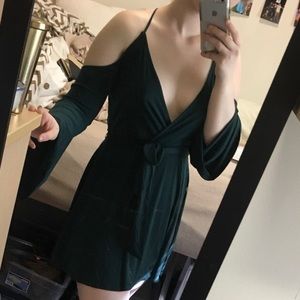Forever 21 Forest Green Party Dress